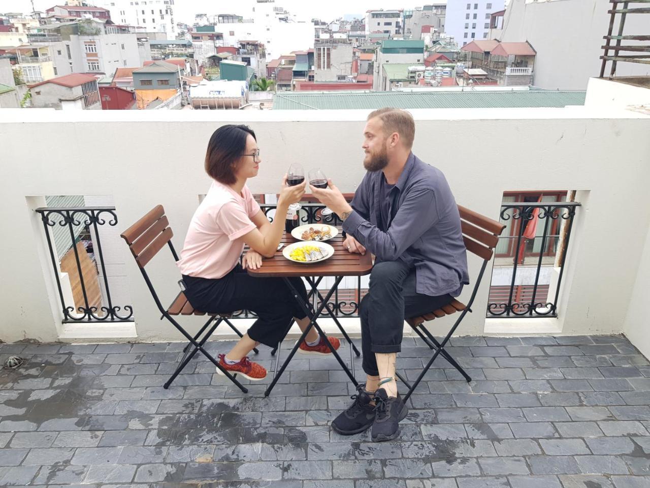 D'Annam Hostel Hanoi Dış mekan fotoğraf